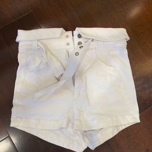 For Love and Lemons Monika White Shorts